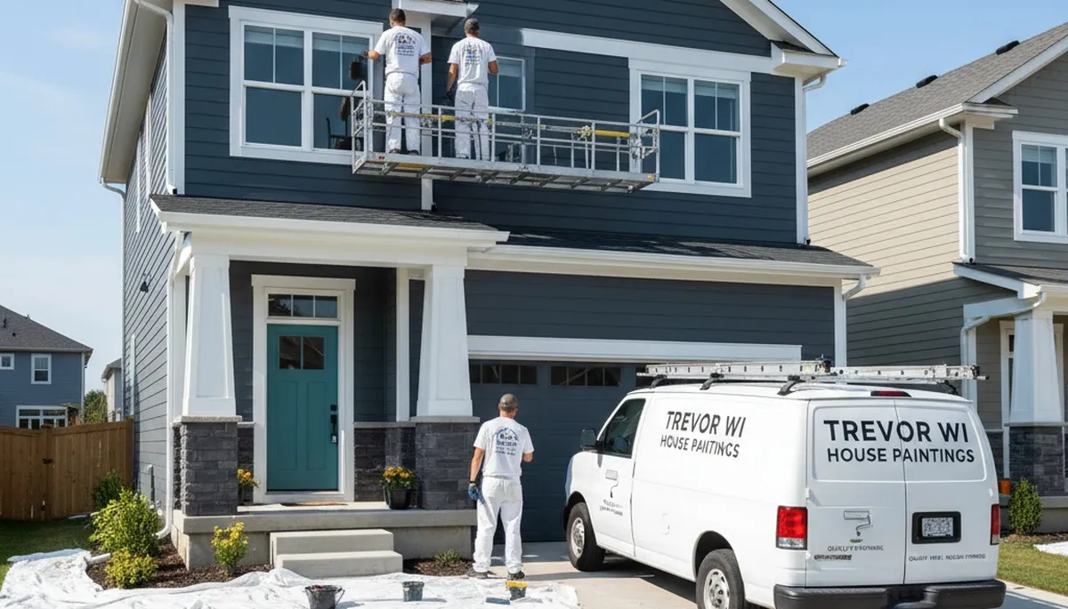 Professional house painting services in Kenosha, WI for residential interior and exterior painting projects
