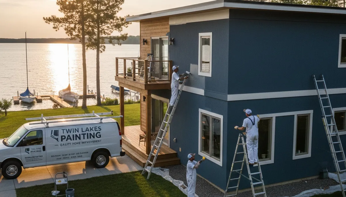 Kenosha, WI house painters delivering professional interior and exterior painting services